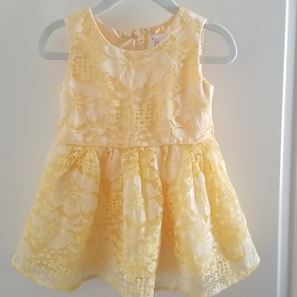 Yellow Lace Dress